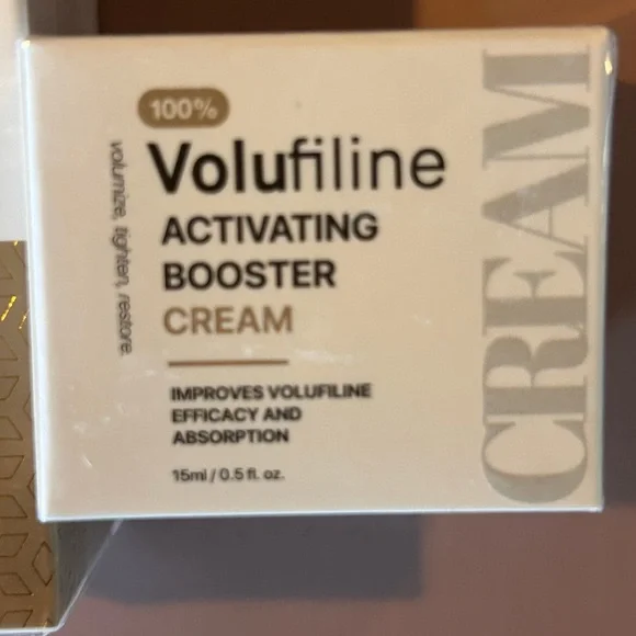 NIB Volufiline Skincare Serum and Booster Cream Plumping Anti Aging